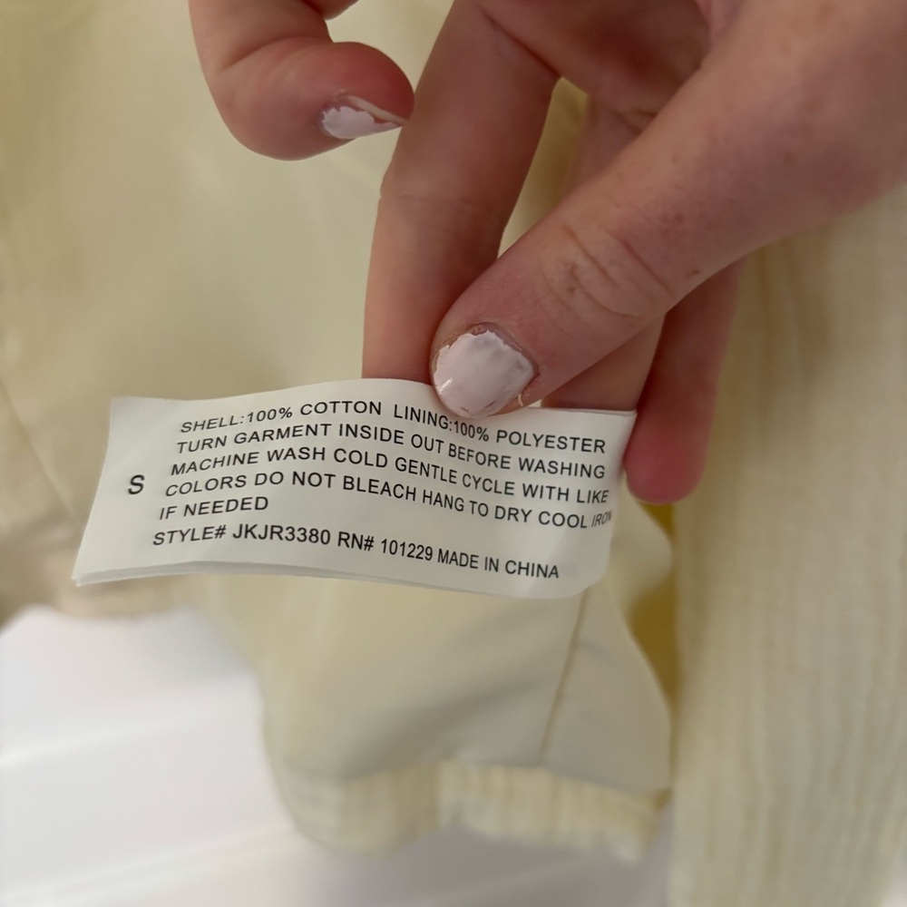Stoosh Cream Textured Blazer - Picture 3 of 4